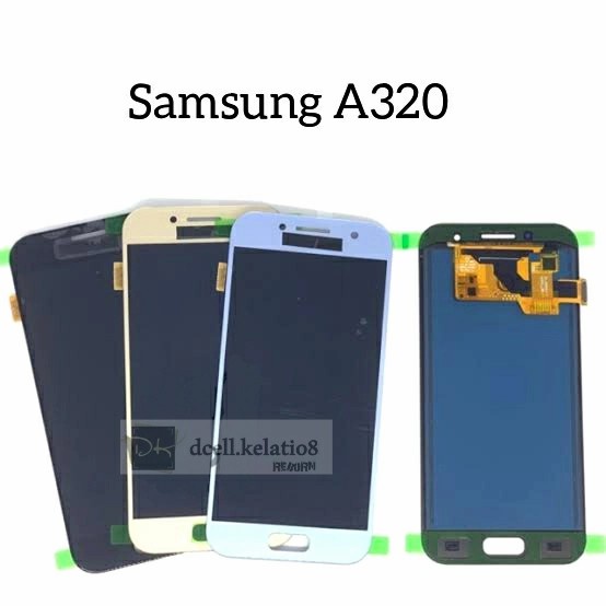 Lcd Touchscreen Samsung Galaxy A3 2017 A320 Kontras Aaa