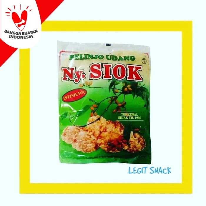 

Mazin - Emping Ny Siok Belinjo Udang 200Gr