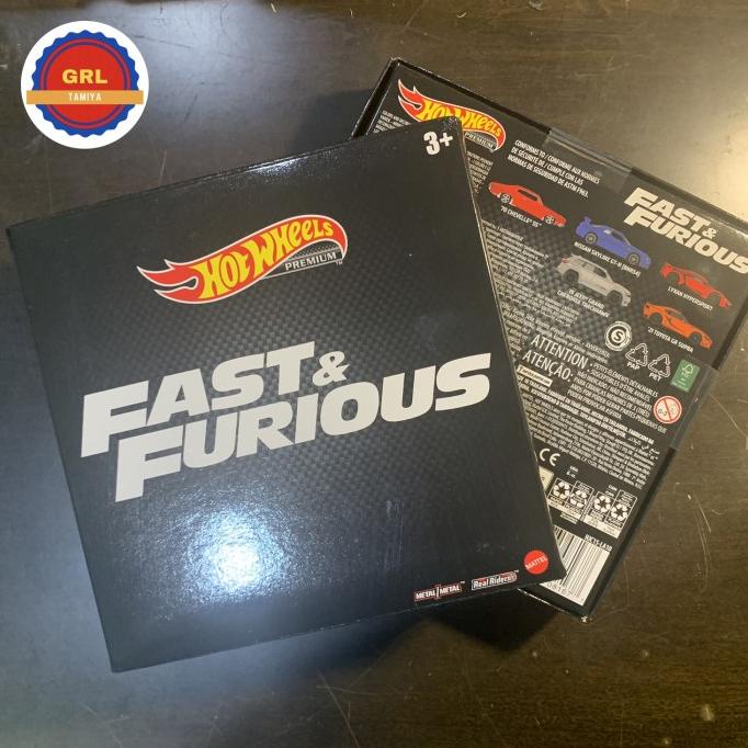 hot wheels fast and furious 5 pack