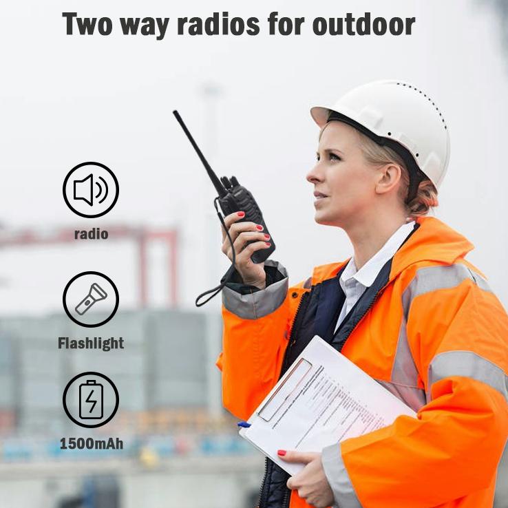 Ht Handy Talky Merodith-888S Radio Komunikasi Uhf Walky Talky 12 Units Walkie Talkie