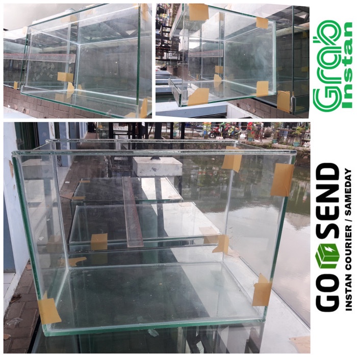 Promo Aquarium Kaca 40X25X30