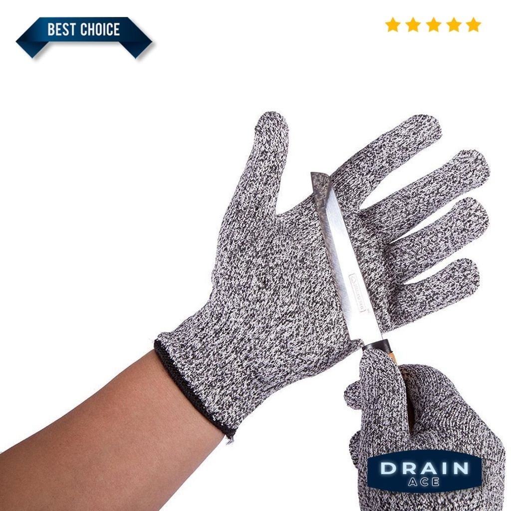 Sarung Tangan Keselamatan Tahan Goresan Pisau - EN388