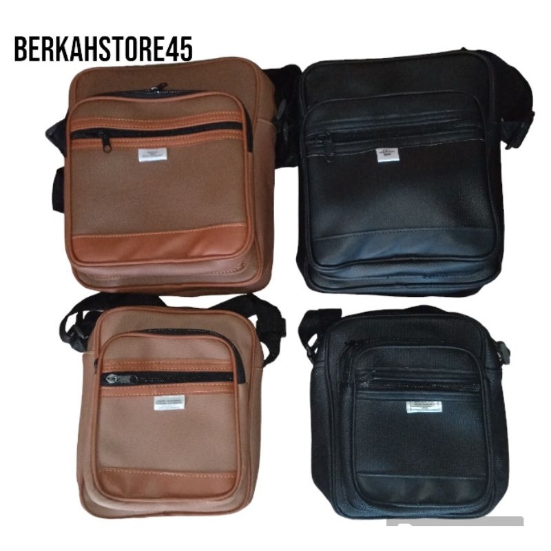 Tas selempang pria/wanita tas kulit sintetis tas selempang terbaru