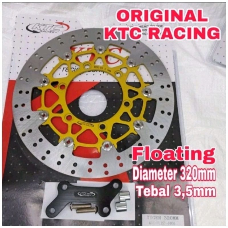 PIRINGAN CAKRAM DEPAN KTC RACING 320MM FLOATING TIGER OLD CB150R OLD CB150 MEGAPRO VERZA MODEL PSM