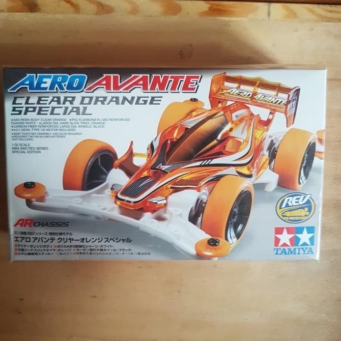 tamiya aero avante clear orange special