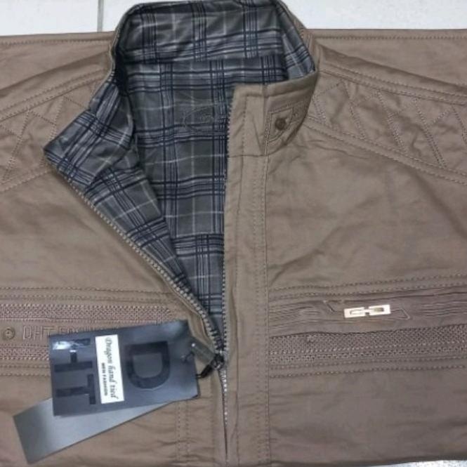 TERBARU JAKET DHT KATUN BOLAK BALIK IMPORT 