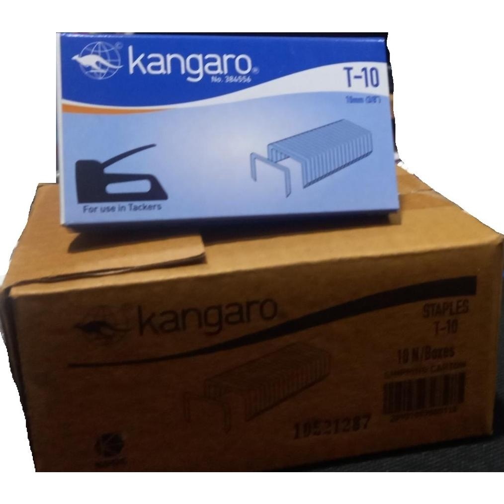 

Terjamin Bagus Isi Stapler Kangaro T10 / Isi 10mm / Steples Guntacker Kangaro T-10