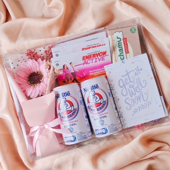 

READY Hampers Get Well Soon Parcel we care paket sehat isoman package madalinsecollect