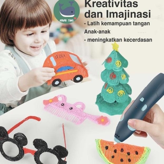 

3D Stereoscopic Printing Mama Sing - For 3D Drawing - Berkualitas
