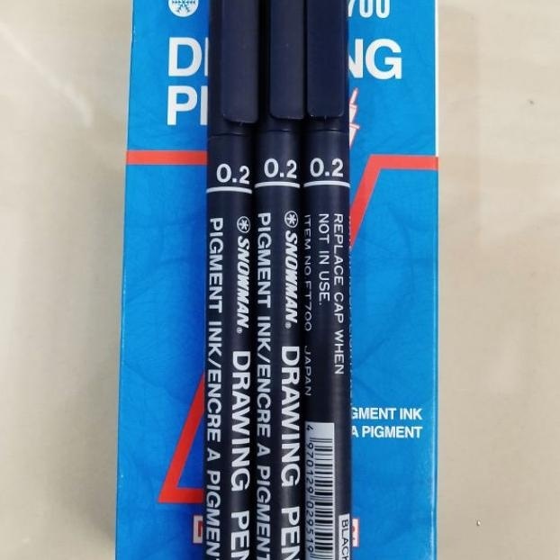 

Drawing Snowman/Spidol Snowman 700( 1Pak/12Pcs )