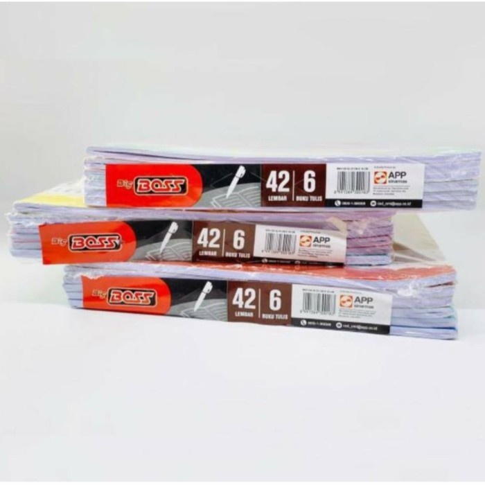 

Buku Tulis Big Boss Sinar Dunia/Sidu 42 Lembar Isi 6 Buku