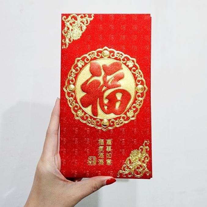 

Sale Now Angpao Imlek Jumbo Isi 6 Angpau Fuk Chinese Hoki Ampao Sincia Merah Terbaik