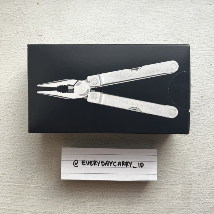 ✅Baru Leatherman Heritage Collector'S Pst Multi Tool W/ Leather Sheath Terbatas