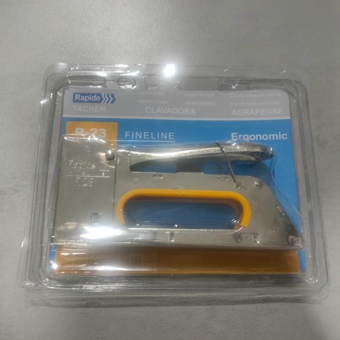 

HAND STAPLES TACKER R23 RAPIDE STAPLER TEMBAK MANUAL TANGAN