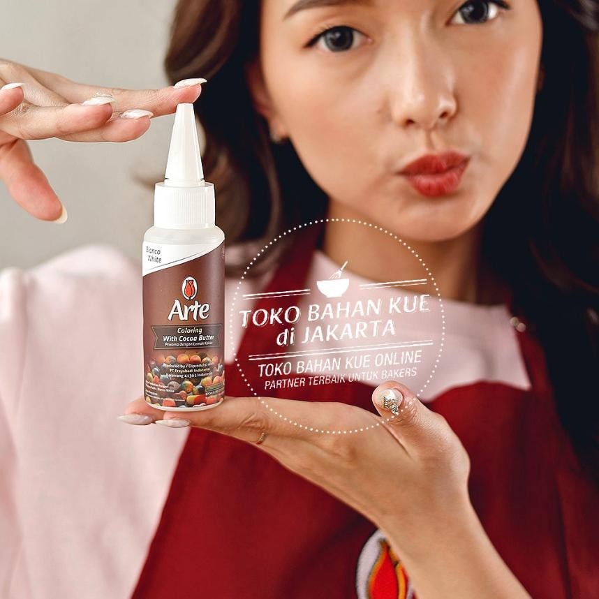 

Tulip Chocolate Colng Arte Bianco White - Cocoa Butter Pewarna Putih