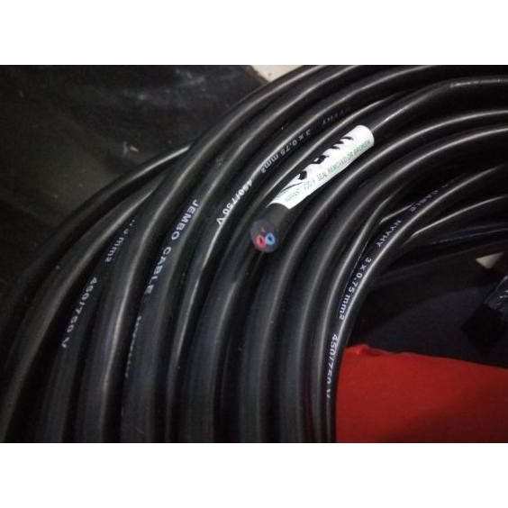 Kabel Serabut NYYHY 3 x 0.75 mm