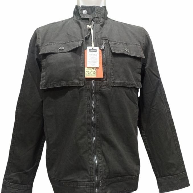 READY STOCK JAKET CARDINAL KANVAS 100%KATUN ORIGINAL SIZE M L XL 