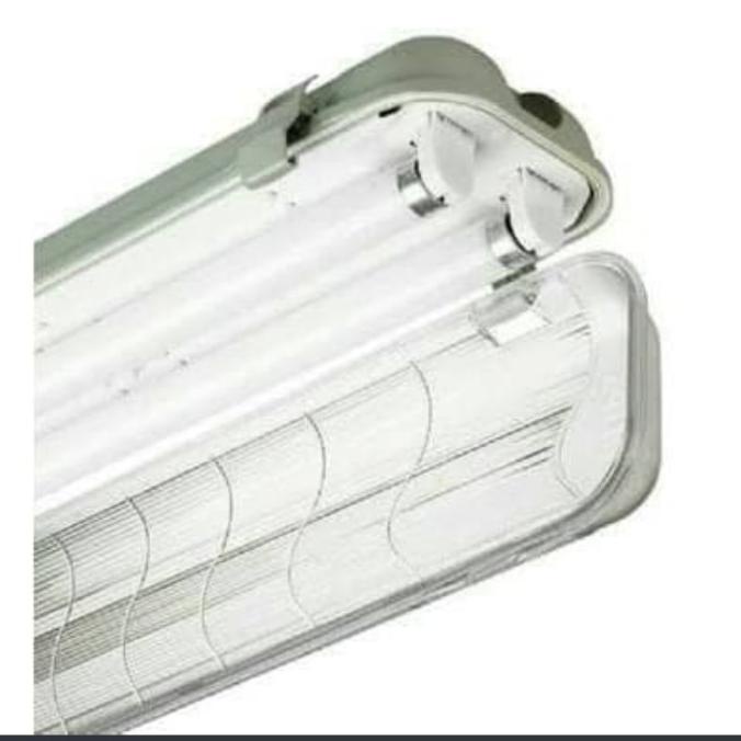 Kap Lampu Waterproof Philips Tcw060 2X36W 2 X 36 Watt Tcw 060
