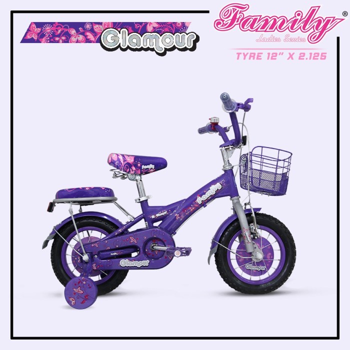 [Original] Sepeda Anak Family/Sepeda Family Glamour/Glamor Family 12 Inch Diskon