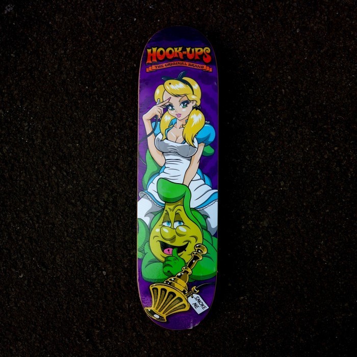 [Original] Hook-Ups Skateboards 8.0 Alice Wonderland 2 Deck Diskon