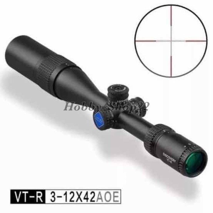 ✅Baru Teropong / Telescope / Rifle Scope Discovery Vtr 3-12X42 Aoe Diskon