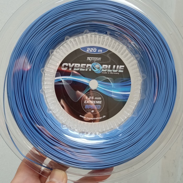 ✅Baru [ Petersport ] Wts : Senar Raket Tenis Topspin Cyberblue 1.20Mm Terbaru