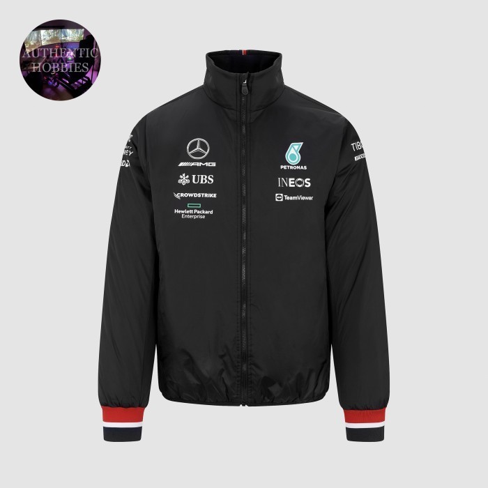 ✅New Amg Petronas Mercedes Formula 1 2022 Team Lightweight Padded Jacket Xl Limited