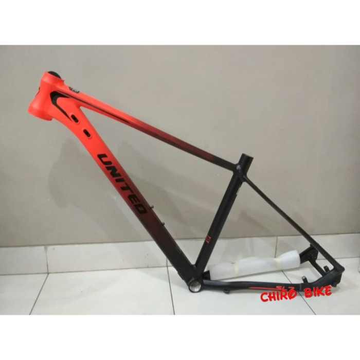 ✅New Frame 27.5 United Sl7 Hitam Merah Limited