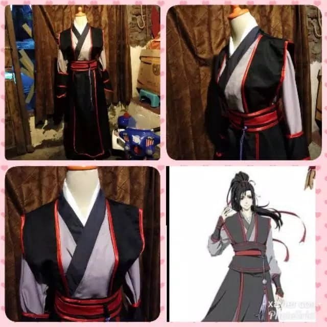 ✅New Costume Cosplay Wei Wuxian Mo Dao Zu Shi Diskon