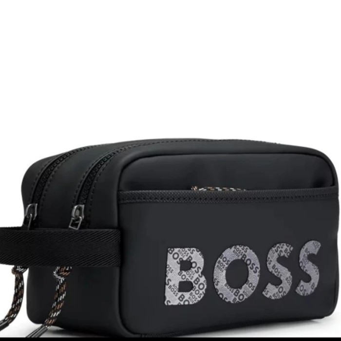 ✅Baru Tas Golf Hugo Boss Pouchbag Golf Hugo Boss Black Original Terbaru