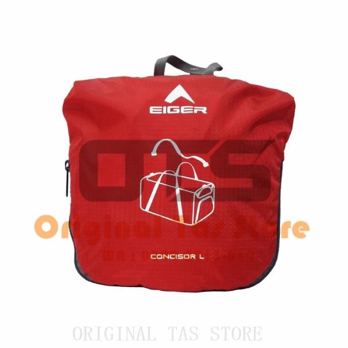 READY STOCK TAS LIPAT EIGER 5345 TRAVEL BAG/DUFFEL BAG/TAS PAKAIAN - RED 