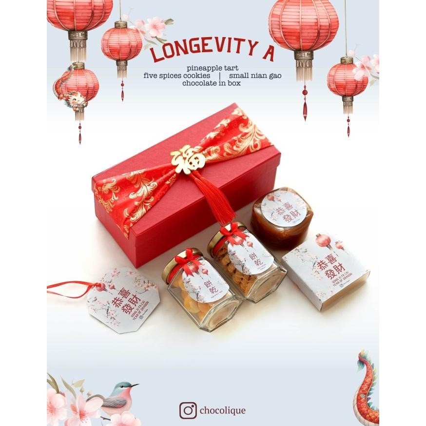 

Longevity A Hampers Parcel Imlek Stok Terbatas