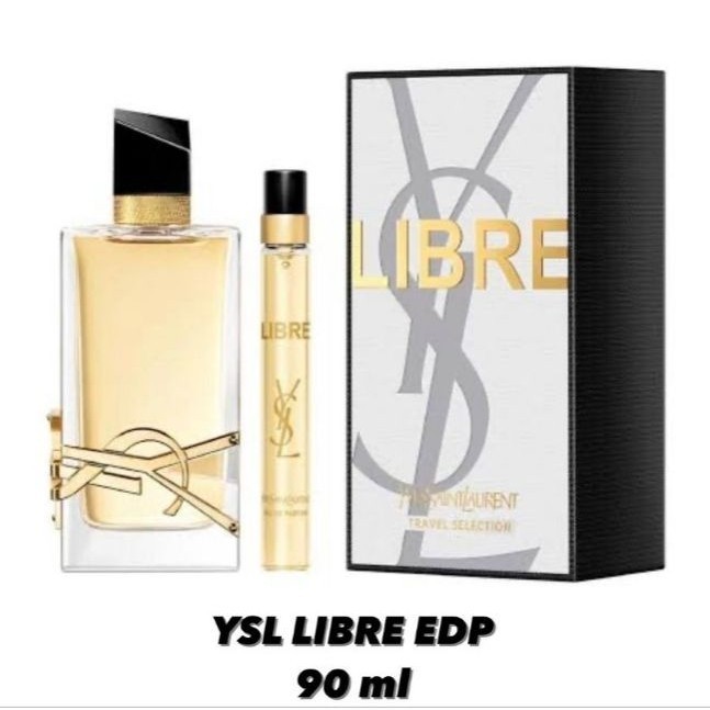 ✅New Ori Original Parfum Ysl Libre Travel Selection Edp 90Ml  Edp 10Ml Berkualitas