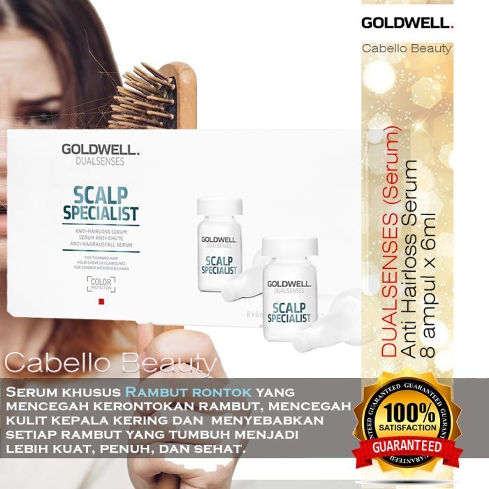 ✅New Ori Goldwell Dualsenses Serum Anti Hairloss Scalp Specialist Original 8X6M Terbaru