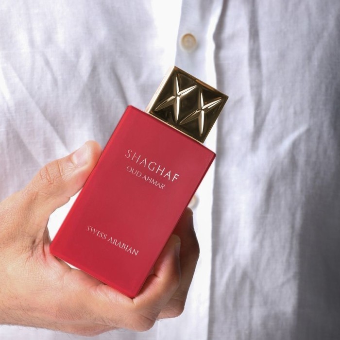 ✅New Ori Swiss Arabian Shaghaf Oud Ahmar Limited Parfum 75Ml Terbaru