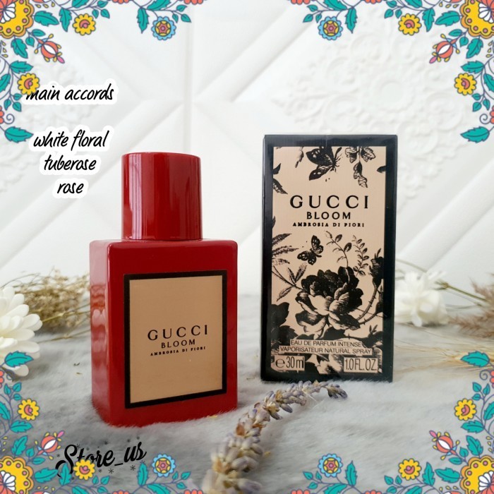 ✅New Ori Parfum Gucci Bloom Ambrosia Di Fiori 30Ml Original Terbaru