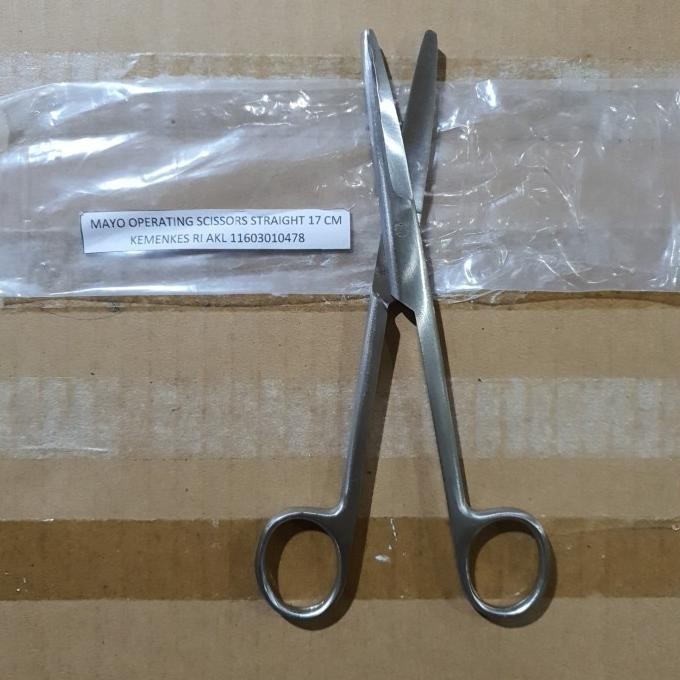 

Update! Gunting Mayo 17cm Lurus & Bengkok / Mayo Scissors 17 cm .,