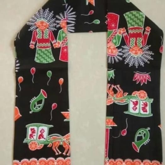 Trend - Cukin Betawi/Syal Pria/Cukin Ondel Ondel ,.