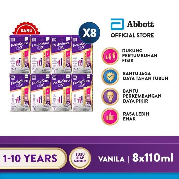 

Murah Pediasure Go Vanila Formula Uht 8X110Ml