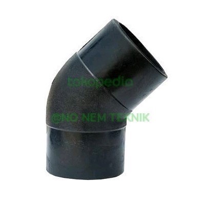 ✅Original Elbow Hdpe 45° Deg 6 Inch  160Mm / Buut Fusion Elbow Hdpe Terbatas