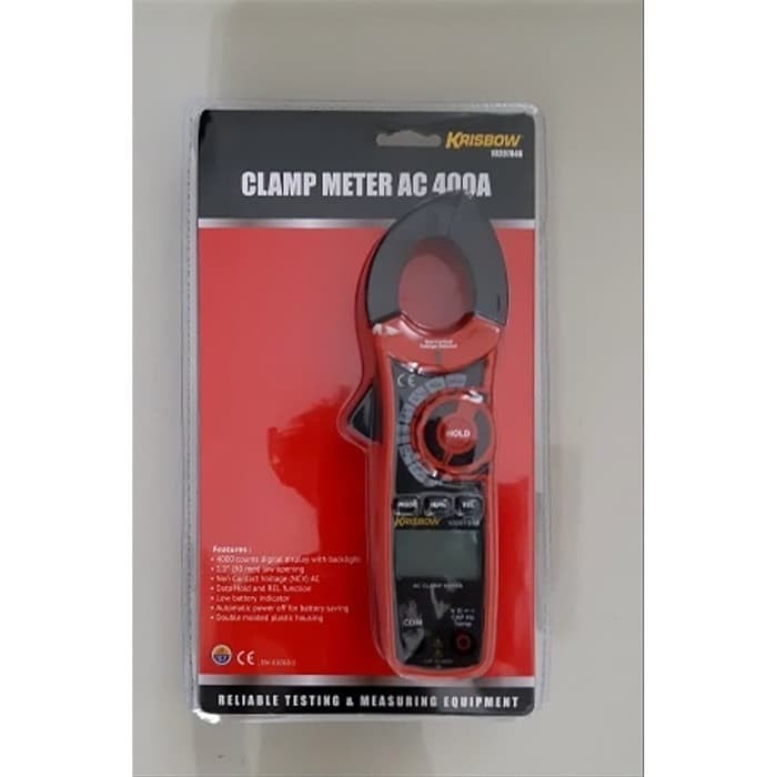 ✅Sale Clamp Meter Krisbow Ac 400A/Clamp Meter Terbatas
