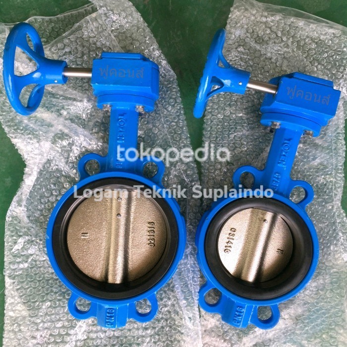 ✨Baru Butterfly Valve Tozen Gear Operated 2 Inch - Butterfly Valve Tozen Terbatas