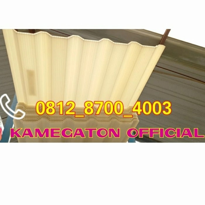 ✨Baru Atap Alderon Transparan 6 Meter /Alderon Translucent 6Meter Terbatas