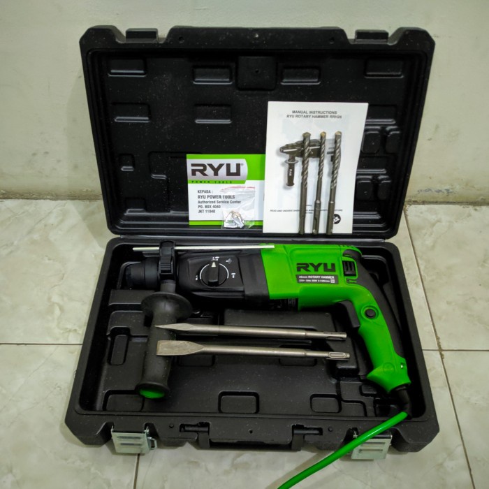 ✨New Ori Mesin Bor Bobok Rotary Hammer Ryu Rrh 26 Berkualitas