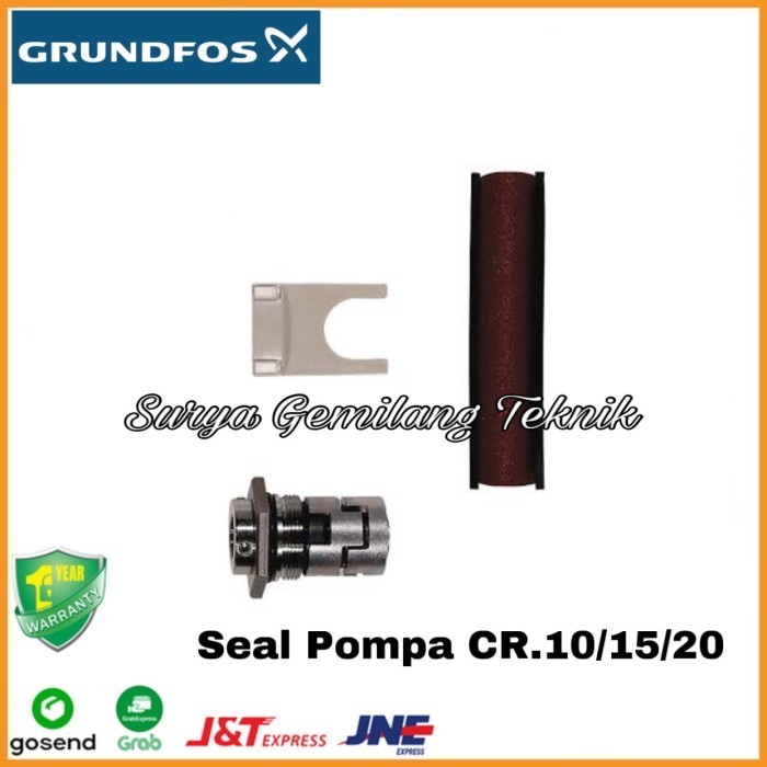 ✨Ori Seal Pompa Grundfos Cr 10.12.15 Hqqe Mechanical Seal Shaf Pompa Cr Terbatas