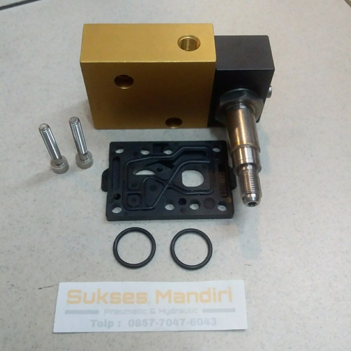 ✨New Ori Parker Lucifer Namur Solenoid Valve 341L9534 3/2Way 5/2Way 1/4 Terbaru