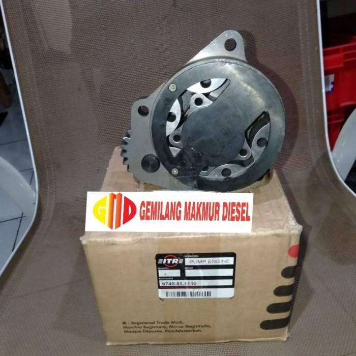 ✨New Ori Oil Pump Pc300-8 / 6745-51-1110 / Itr Berkualitas