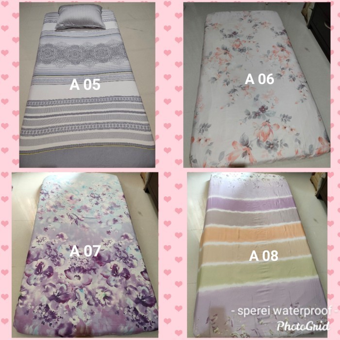 [New Ori] Sprei Sutra Tencel 180X200X40 Terbaru