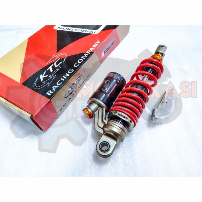 [Ori] Shock Shockbreaker Ktc Extreme Vario 325Mm Matic Beat Fi Red Original Diskon