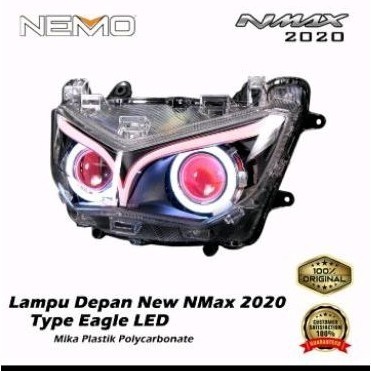 [Ori] Lampu Depan Refletor Headlamp Jpa Nmax New 2020 12 Warna Pakai Stelan Terbatas